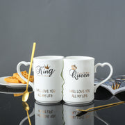 2024 Special Couple Gifts, Creative Couple Cup,Patron Reusable Cups,Mini Coffee Cup,Kissing cup,2 Pieces/Set Couple Coffee Cup, Special Gift for Lover, Wedding, Wedding Anniversary, Birthday, Mother's Day, Women's Day Drink Cup Romantic Ceramic Cup